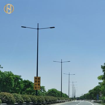 Galvanized Steel Street Lighting Pole Price 4m 5m 6m 8m 10m 12m Pole